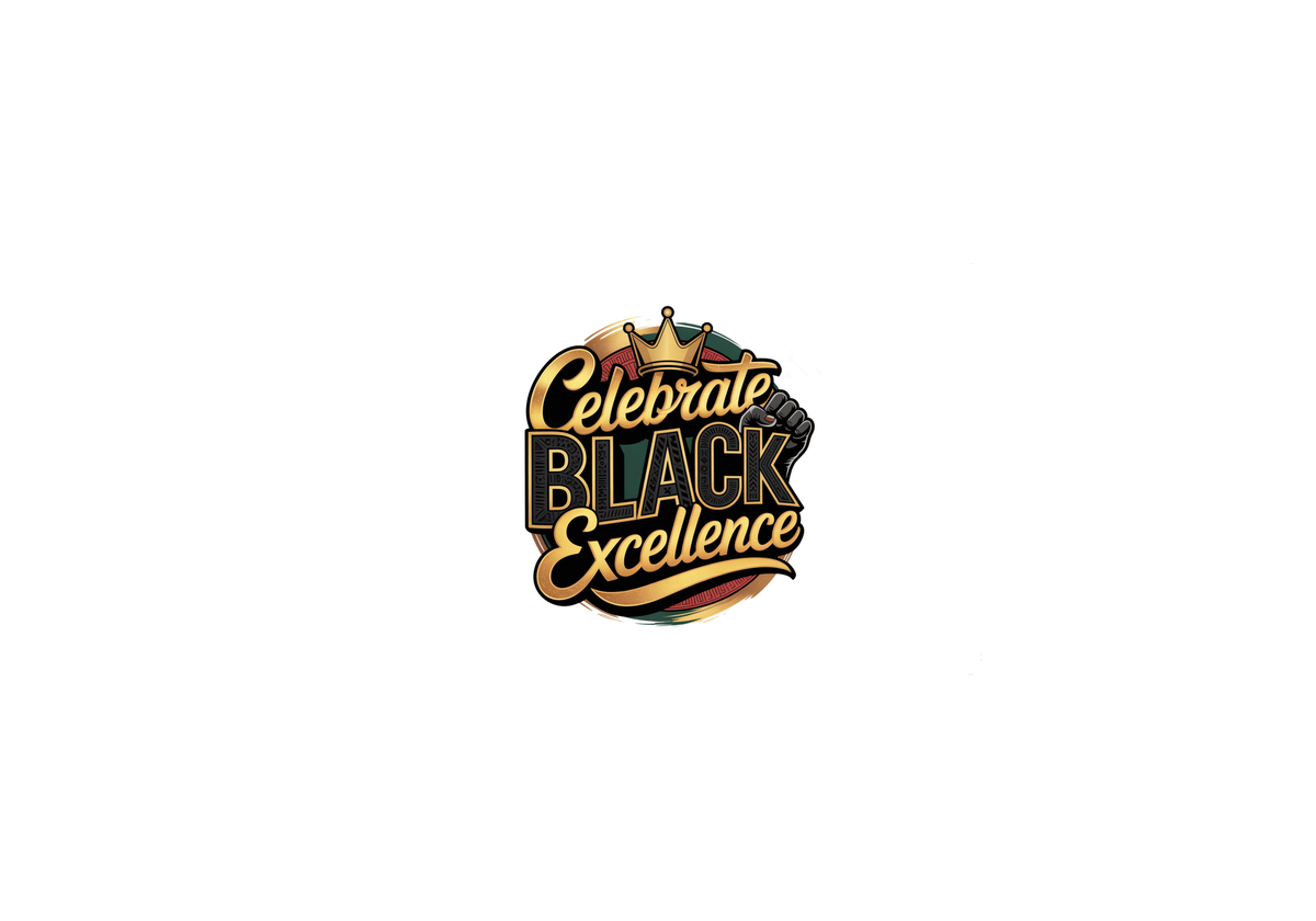 Celebrate Black Excellence Throw Pillow | Gold Crown Fist Typography Decorative Pillow | Juneteenth Pride Gift