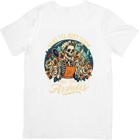 Thumbnail for Cook For You Skeleton T-Shirt | Funny Snarky Vintage Kitchen Graphic Tee | Sarcastic Cook Gift