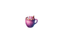 Thumbnail for Hot Cocoa Marshmallow Throw Pillow | Watercolor Cozy Winter Decorative Pillow | Christmas Home Gift