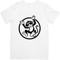 Thumbnail for Cool Monkey Sunglasses T-Shirt | Retro Cartoon Chimp Graphic Tee | Fun Streetwear Gift
