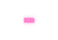 Thumbnail for BCBA Neon Sign Throw Pillow | Pink Glow Typography Decorative Pillow | Behavior Analyst Gift