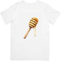 Thumbnail for Honey Dipper T-Shirt | Watercolor Golden Honey Graphic Tee | Bee Lover Foodie Gift